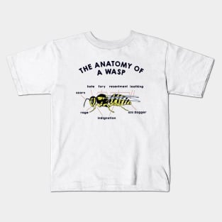 The Anatomy of a Wasp Kids T-Shirt